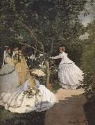 Claude Monet Women in the Garden (mk09) china oil painting artist